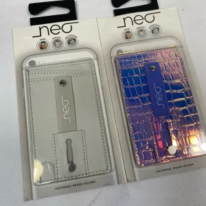 (1) Neo Grip Wallet Kickstand Universal Phone Holder CHOOSE YOU COLOR
