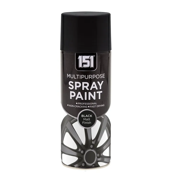151 Black Matt Spray Paint -400ml