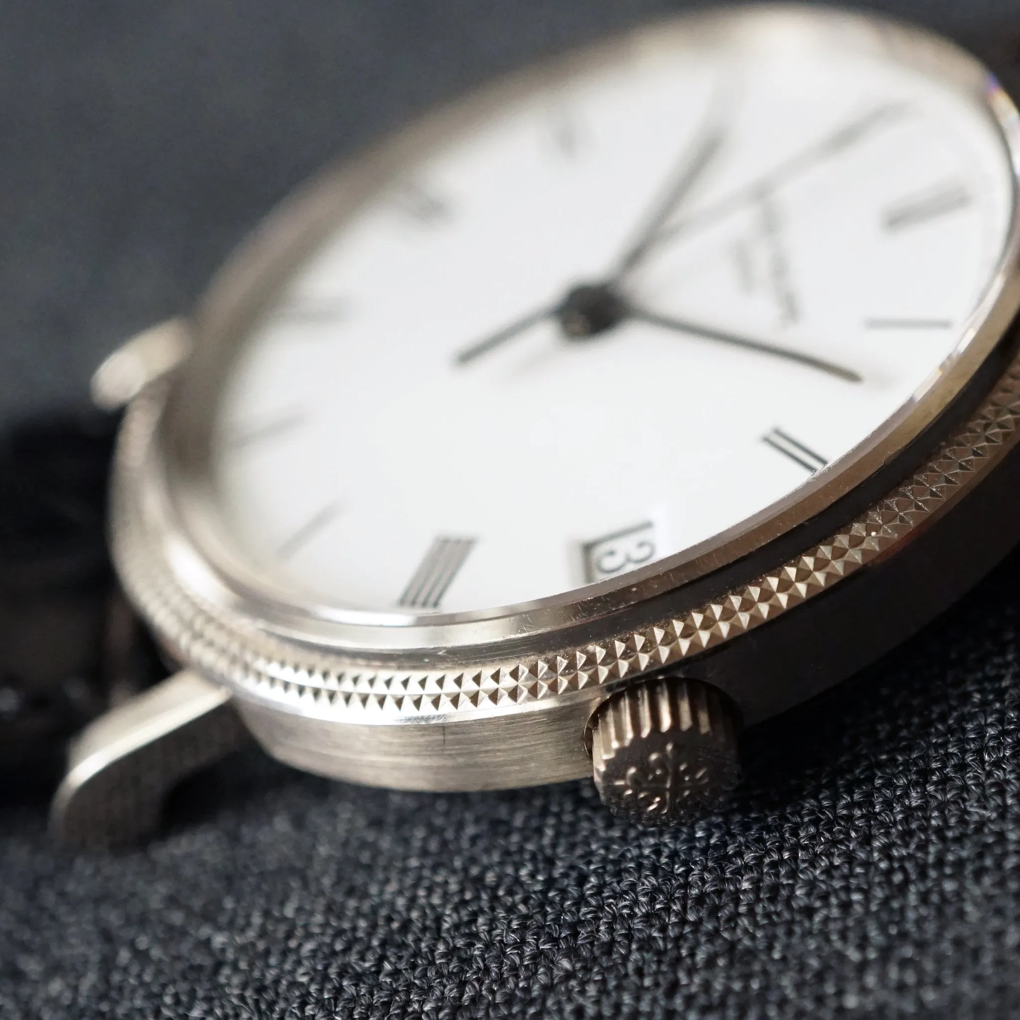 1995 PATEK PHILIPPE CALATRAVA WG REF.3802 AUTOMATIC DATE WATCH