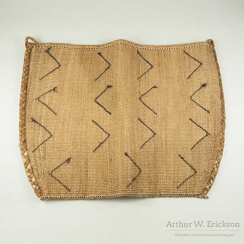 19th Century Washington Coastal Woven Bag
