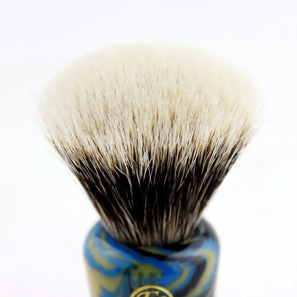 2 BAND FINEST BADGER HAIR SHAVING BRUSH MF24F-LAB26