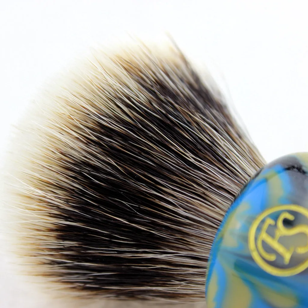 2 BAND FINEST BADGER HAIR SHAVING BRUSH MF24F-LAB26