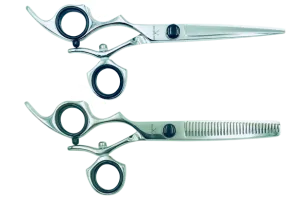 2 Premium Left-handed Shears w/Swivel Handles; Swap for Sharp Shears Every 6 Months