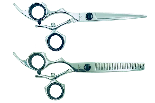 2 Premium Left-handed Shears w/Swivel Handles; Swap for Sharp Shears Every 6 Months
