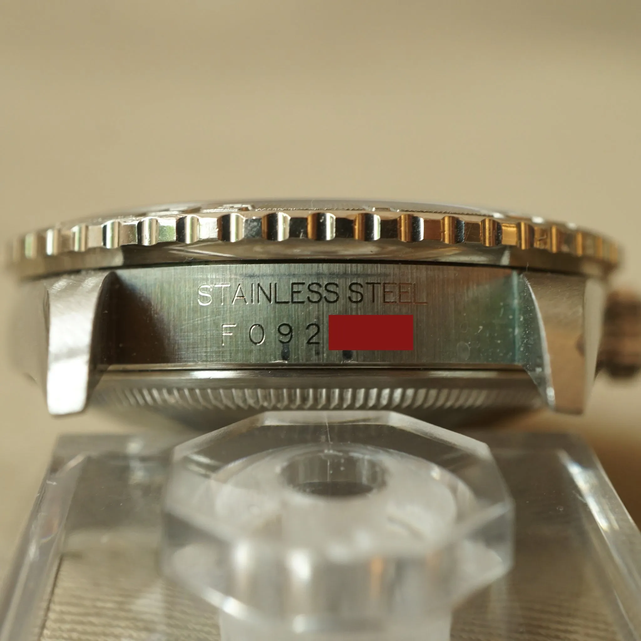 2003 ROLEX TURN-O-GRAPH BLACK DATEJUST 16264 WATCH