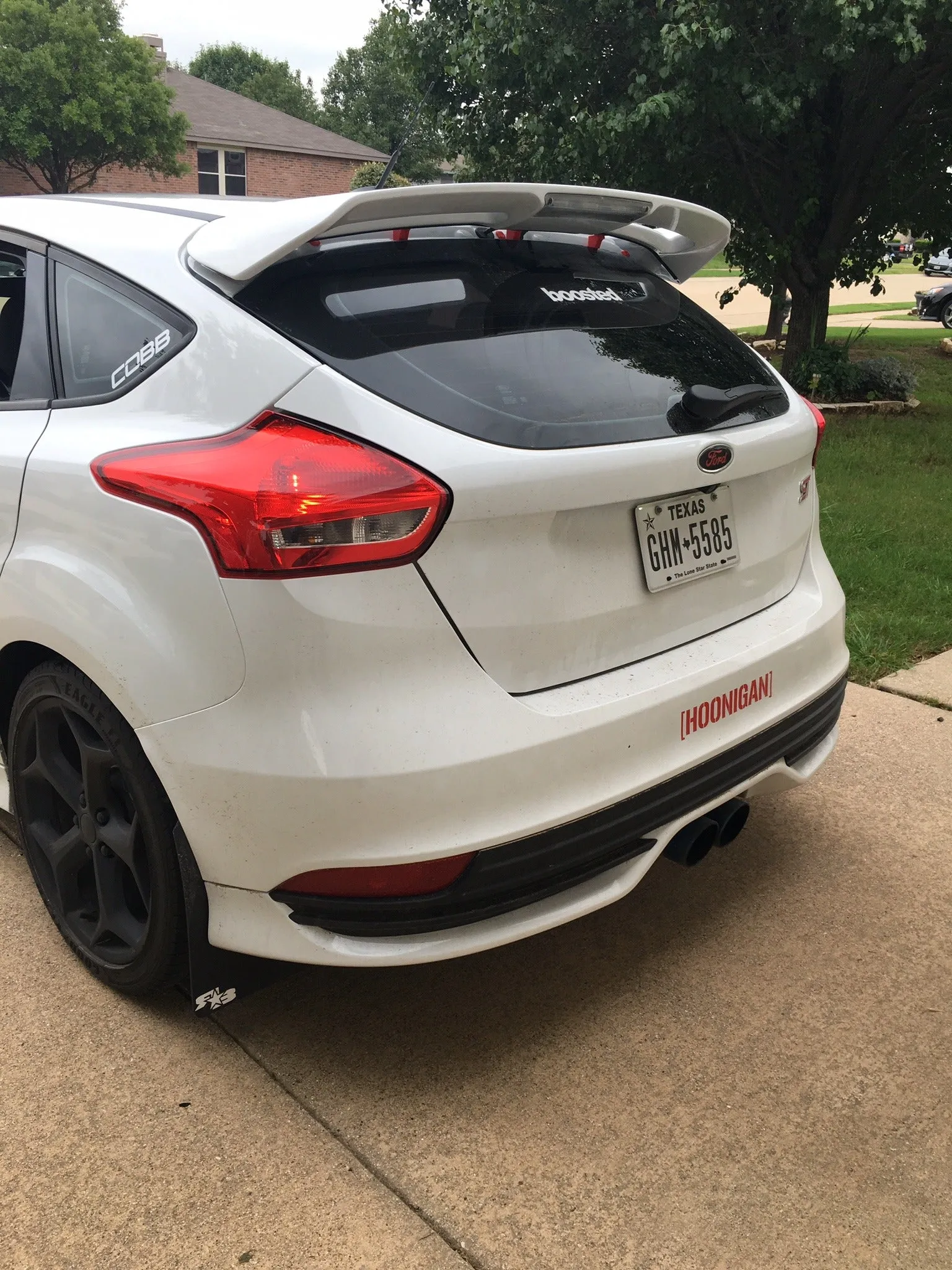 2013-2018 Ford Focus ST Wing Lift Kit