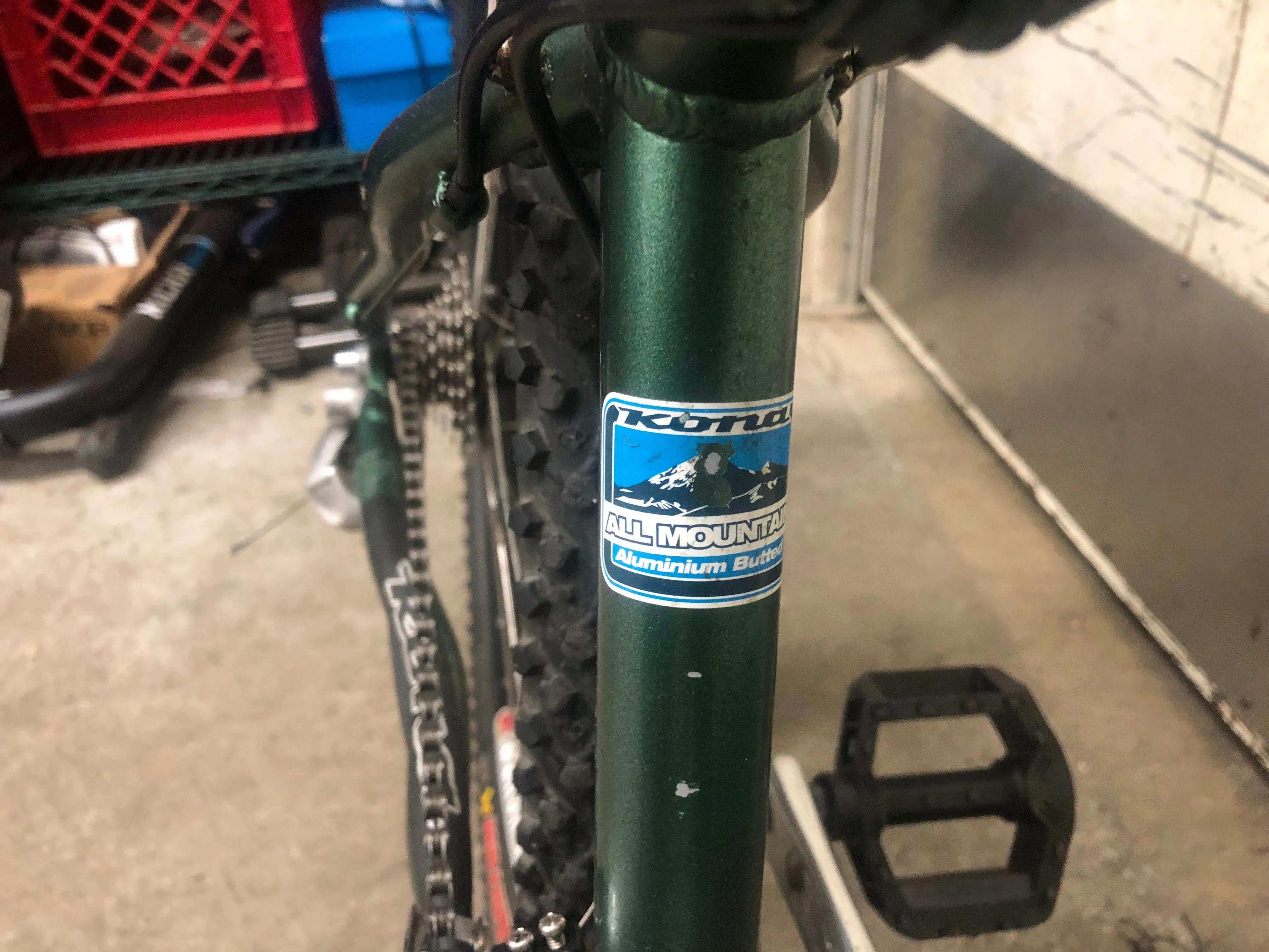 36cm 14"/ Kona Caldera/ MTB/ Green