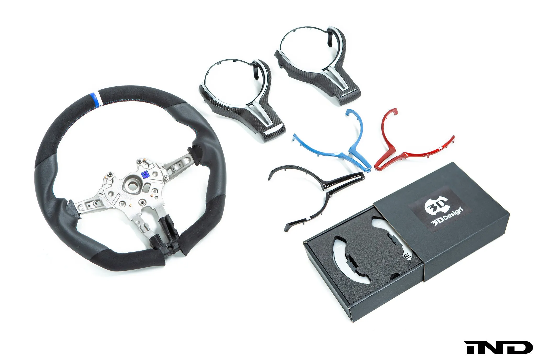3D Design F8X M2 / M3 / M4  Alcantara   Leather Steering Wheel