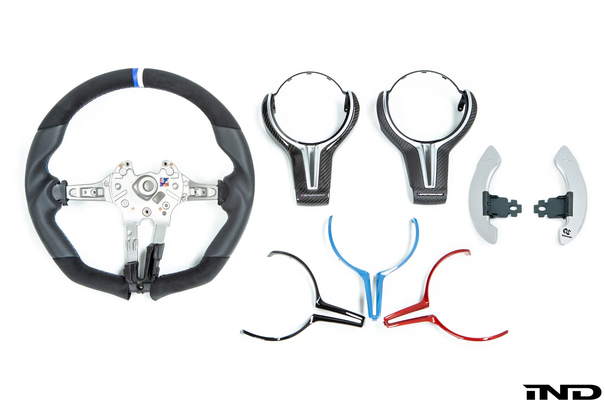 3D Design F8X M2 / M3 / M4  Alcantara   Leather Steering Wheel