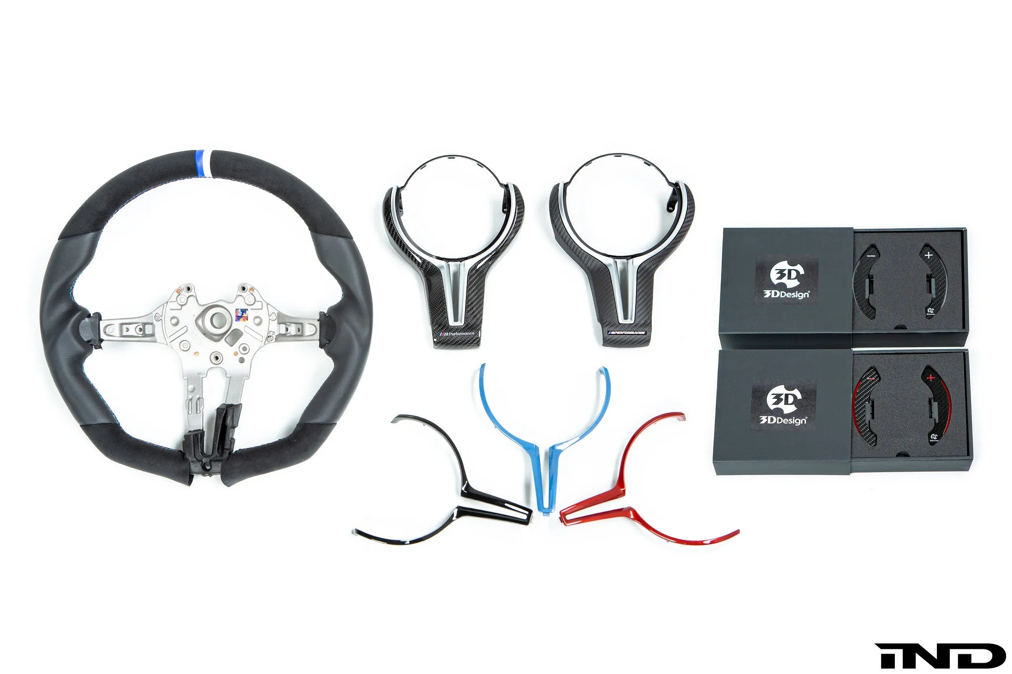 3D Design F8X M2 / M3 / M4  Alcantara   Leather Steering Wheel