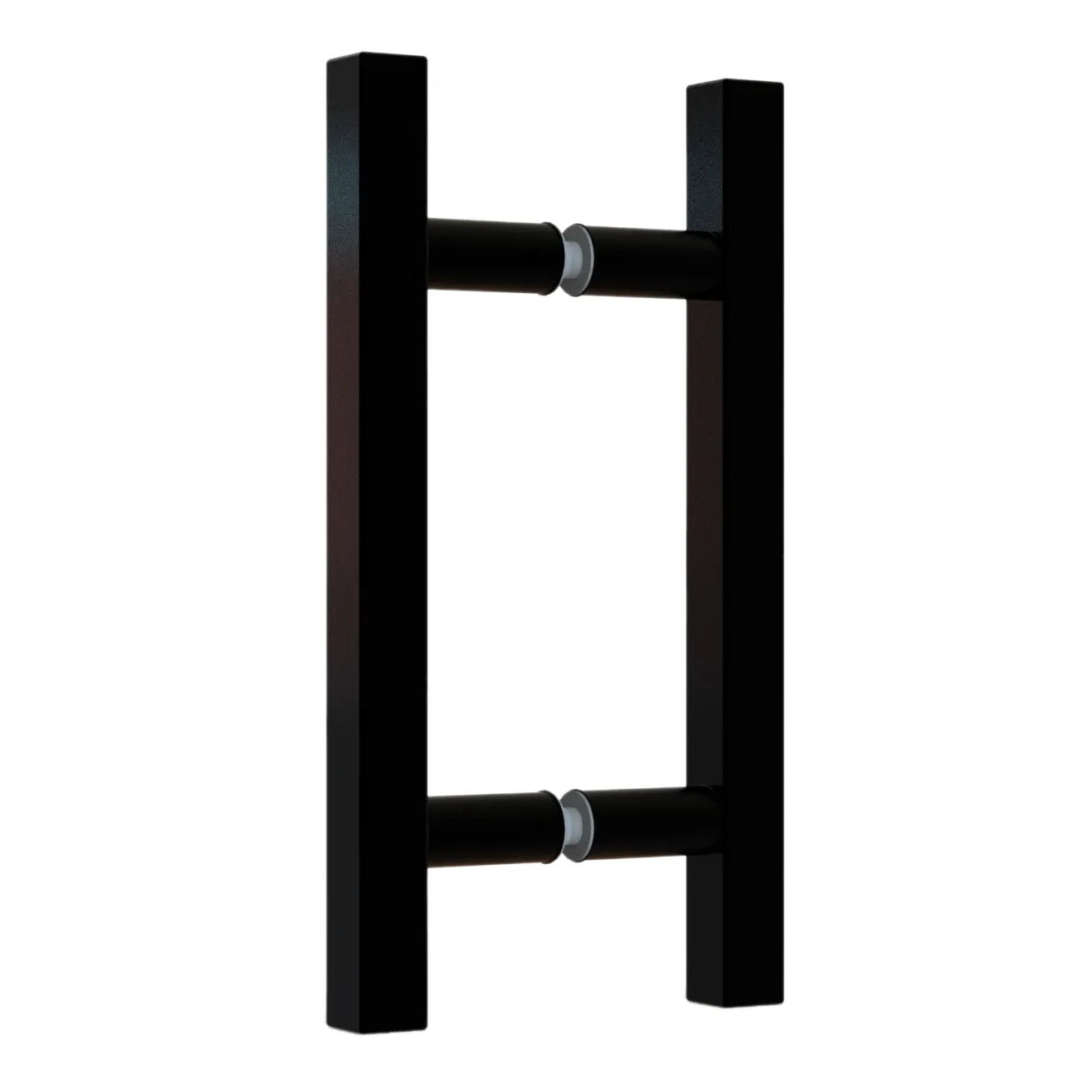 6" x 6" Shower Handle - Square Ladder Pull Style (CH, BN, MBL)