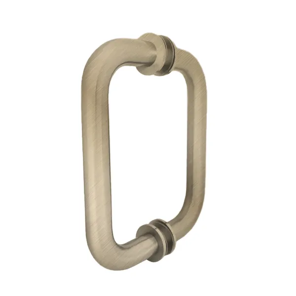 6" x 6" Shower Handle - Tubular (CH, BN, MBL, SB, PN, BBRZ, GM, ORB, W, AB, PB)
