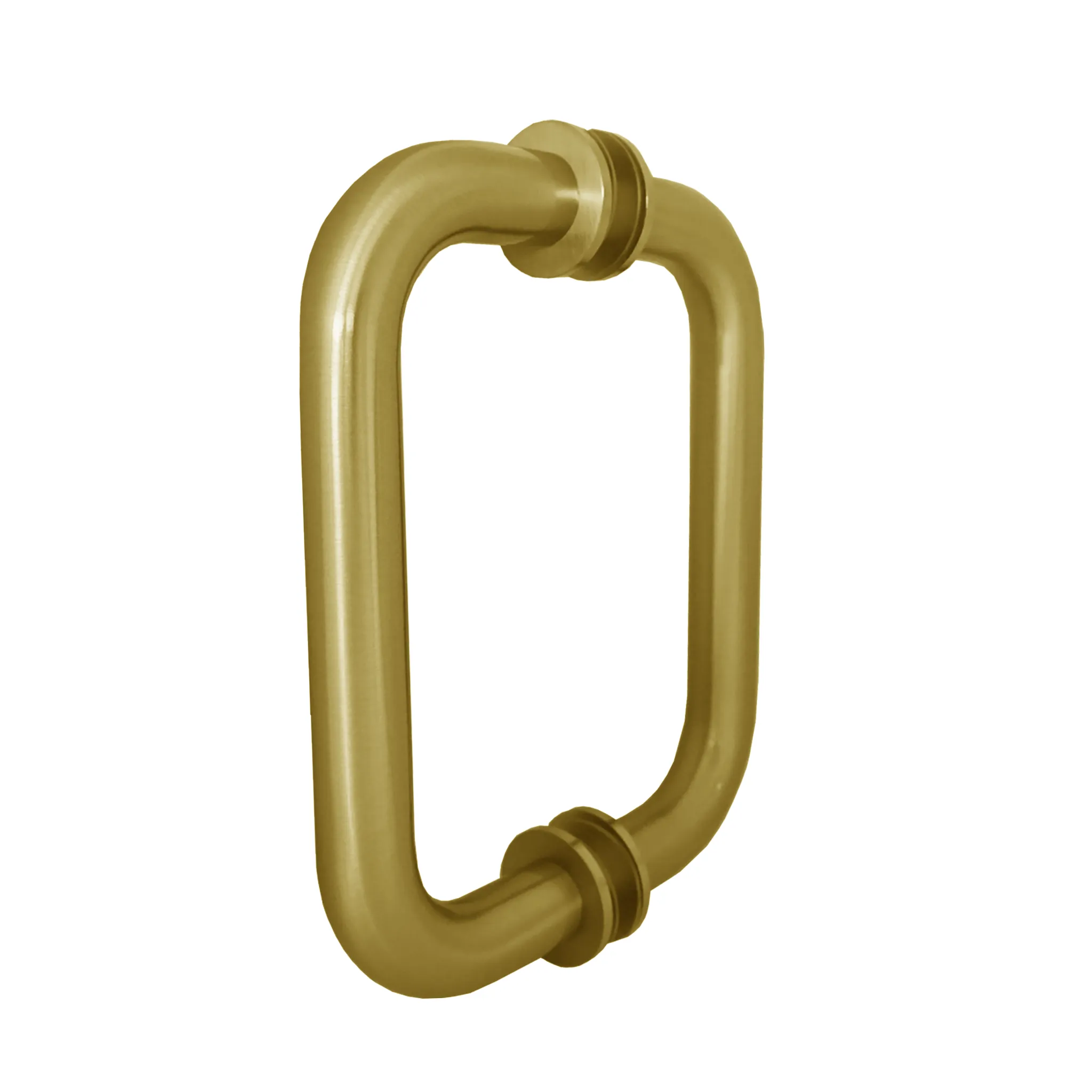 6" x 6" Shower Handle - Tubular (CH, BN, MBL, SB, PN, BBRZ, GM, ORB, W, AB, PB)