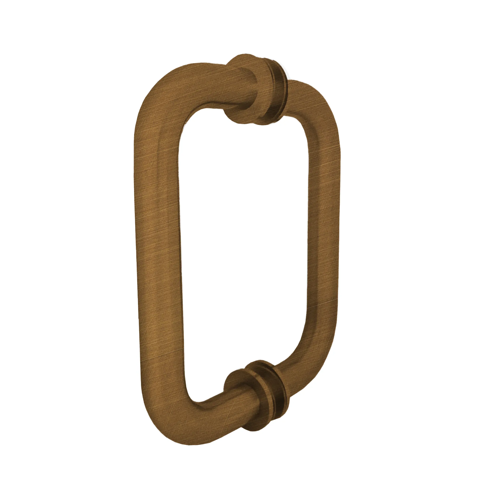 6" x 6" Shower Handle - Tubular (CH, BN, MBL, SB, PN, BBRZ, GM, ORB, W, AB, PB)