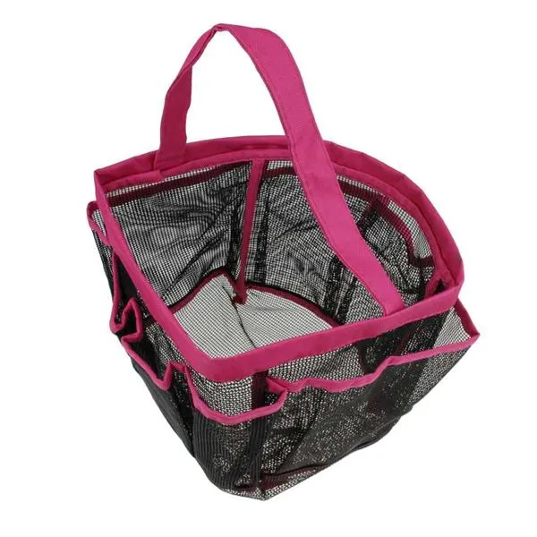 8-Pocket Portable Quick Dry Mesh Shower Caddy - Available in 3 Colours!
