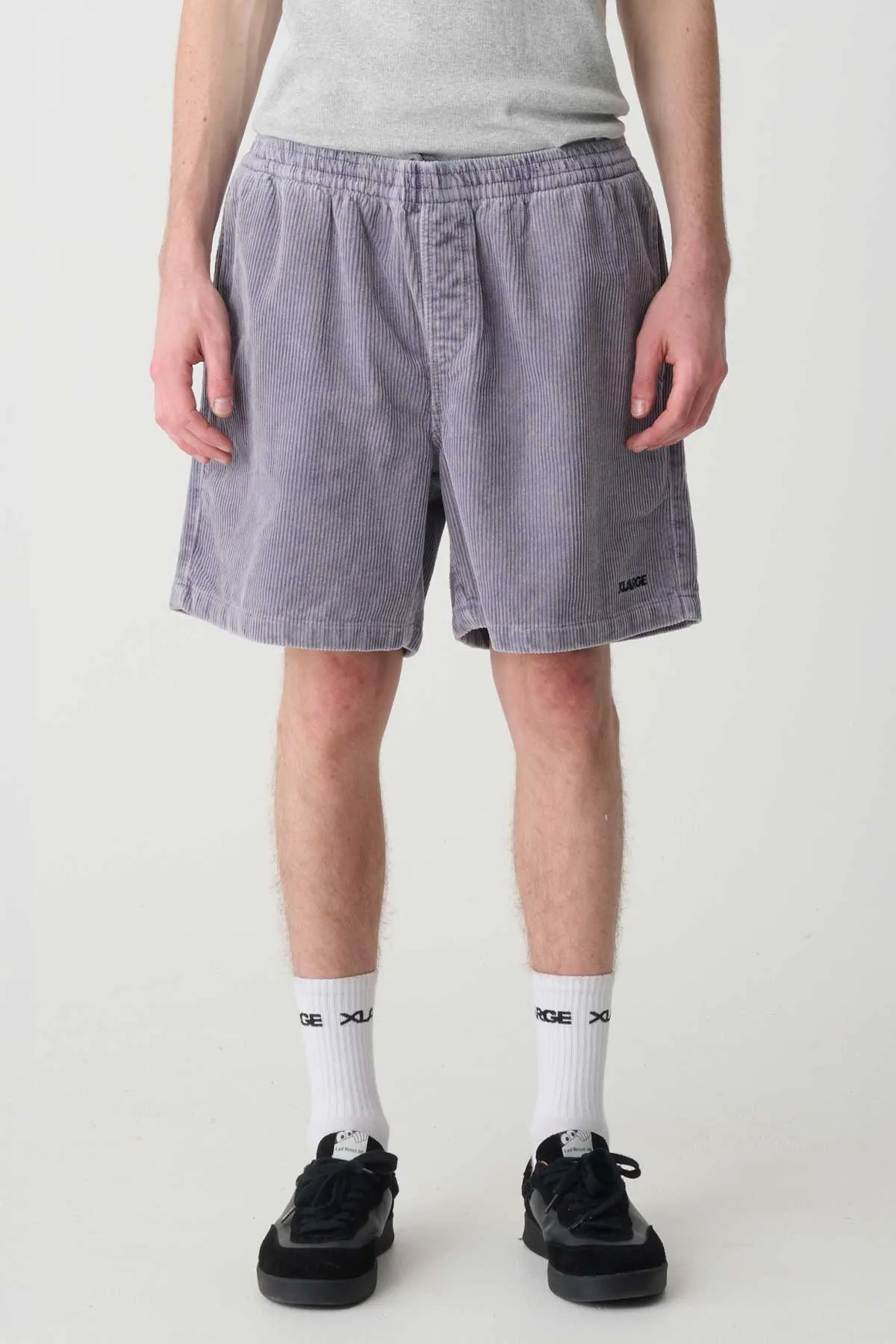 91 WIDE CORD BEACH SHORT - PIGMENT MAUVE