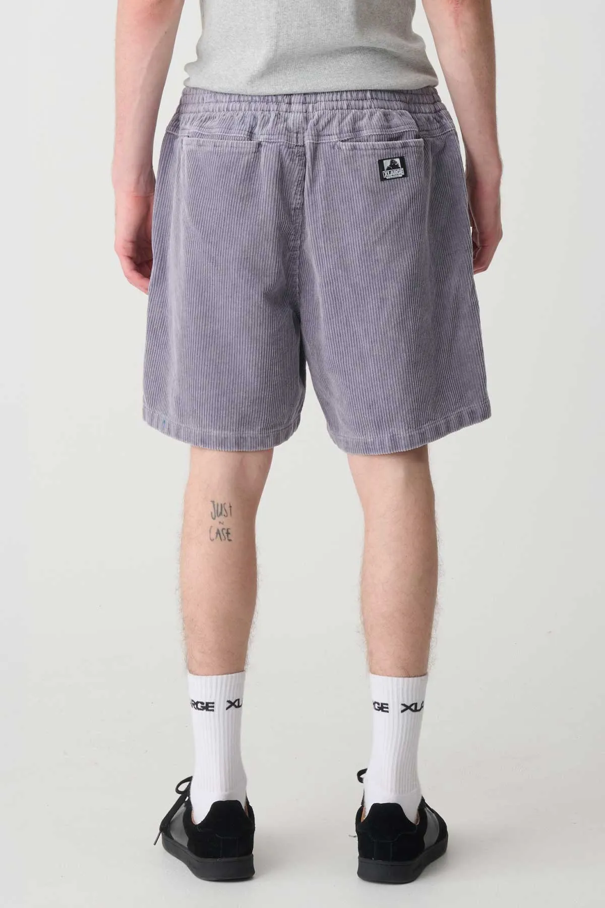 91 WIDE CORD BEACH SHORT - PIGMENT MAUVE