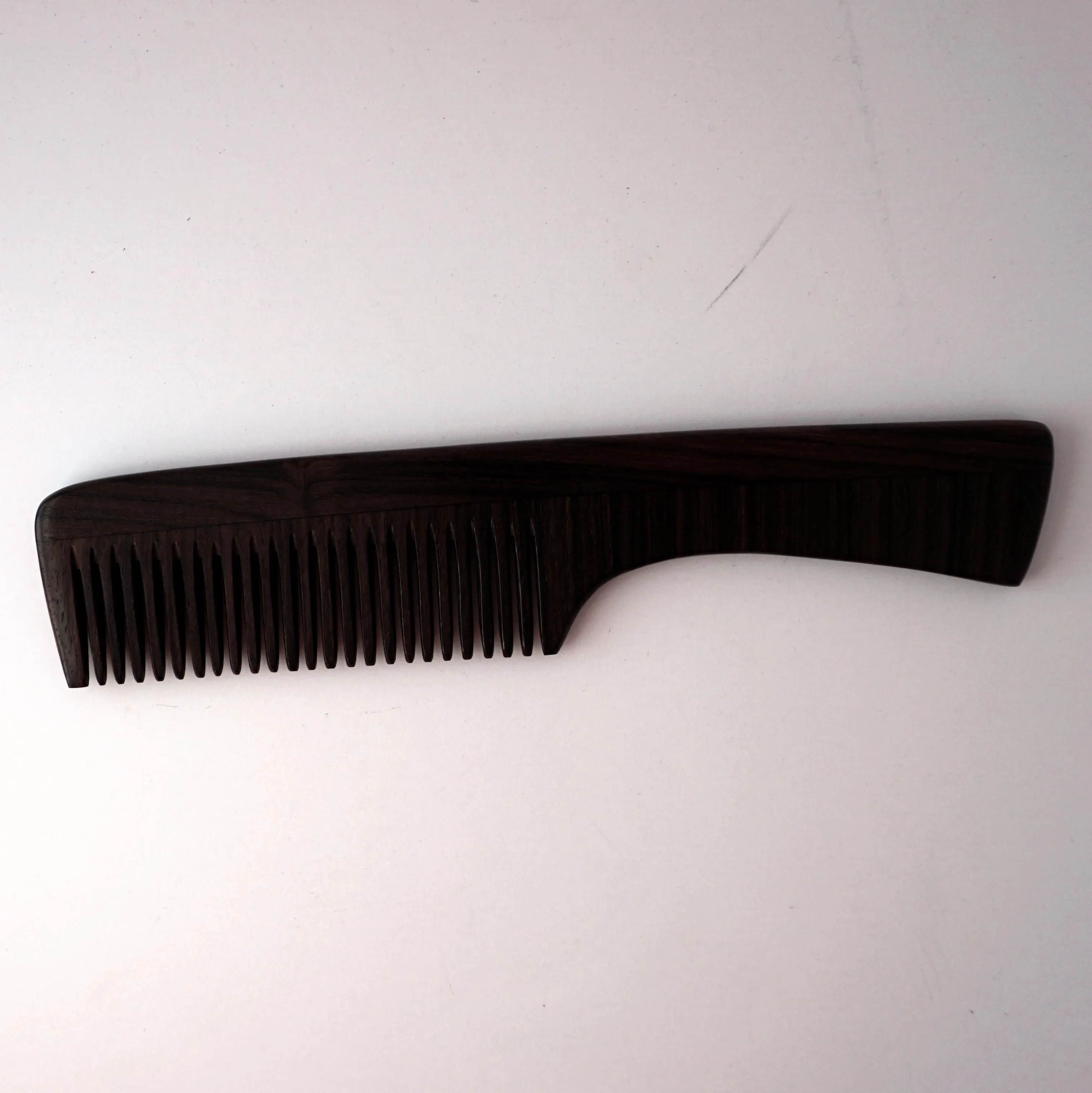 9in Rose Wood Handle Comb - CLOSEOUT, LIMITED STOCK AVAILABLE