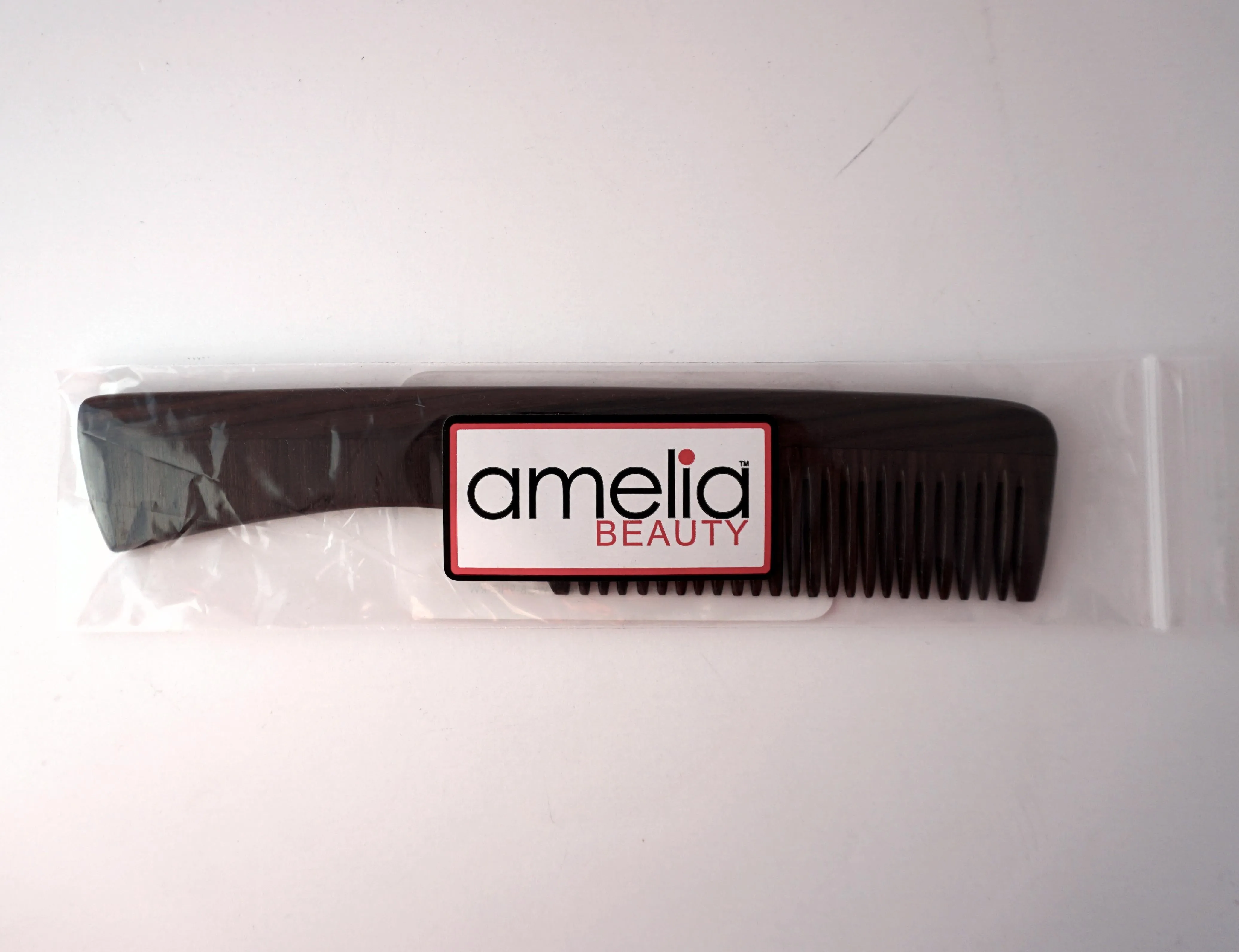 9in Rose Wood Handle Comb - CLOSEOUT, LIMITED STOCK AVAILABLE