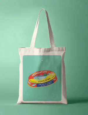 Abundant Life Canned Fish {Tote Bag}
