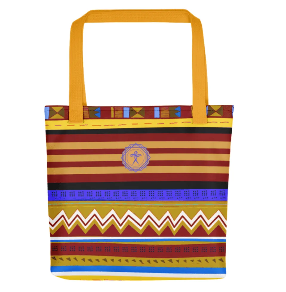 African Dishcloth Tote