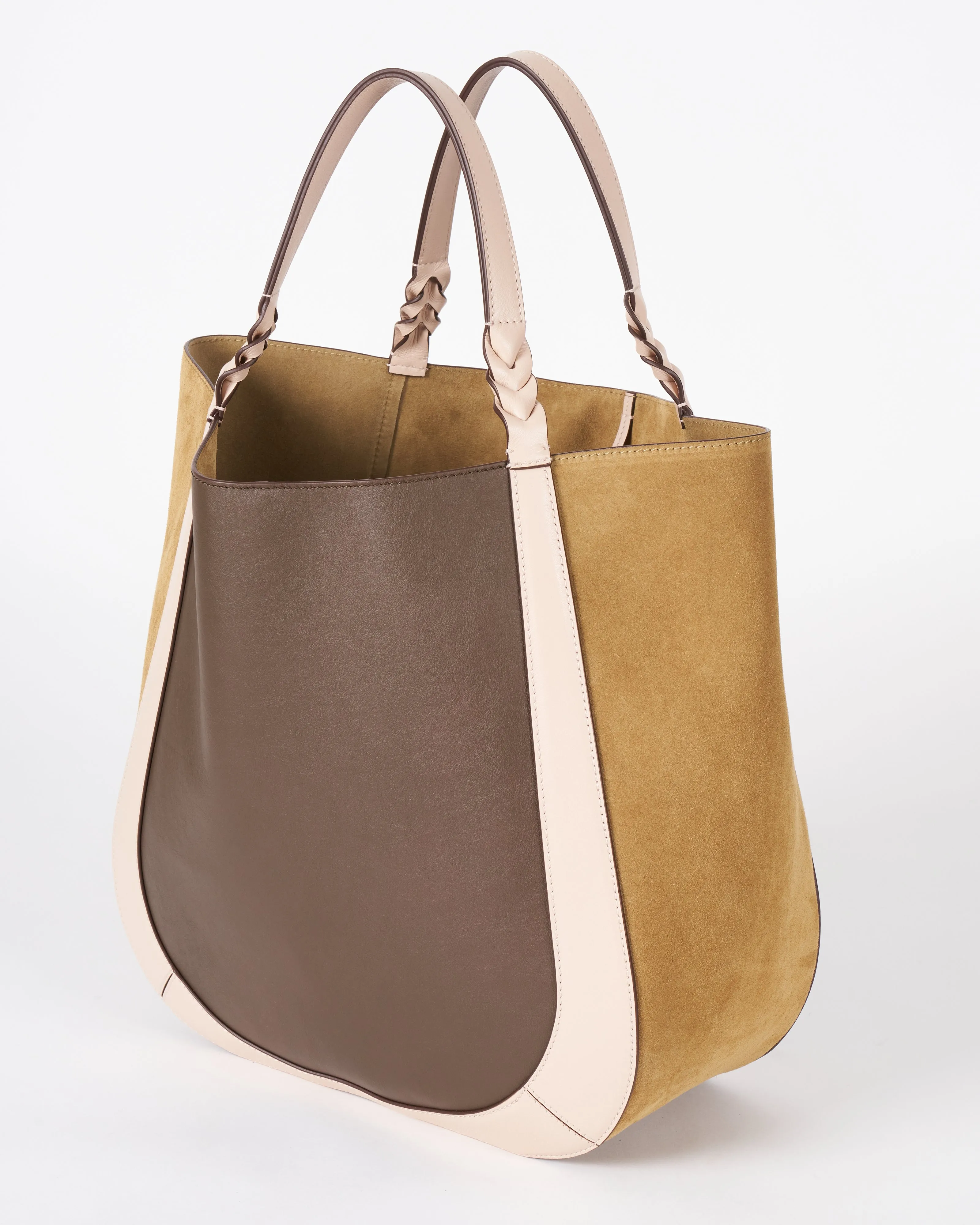 albers tote - beech colorblock bccb