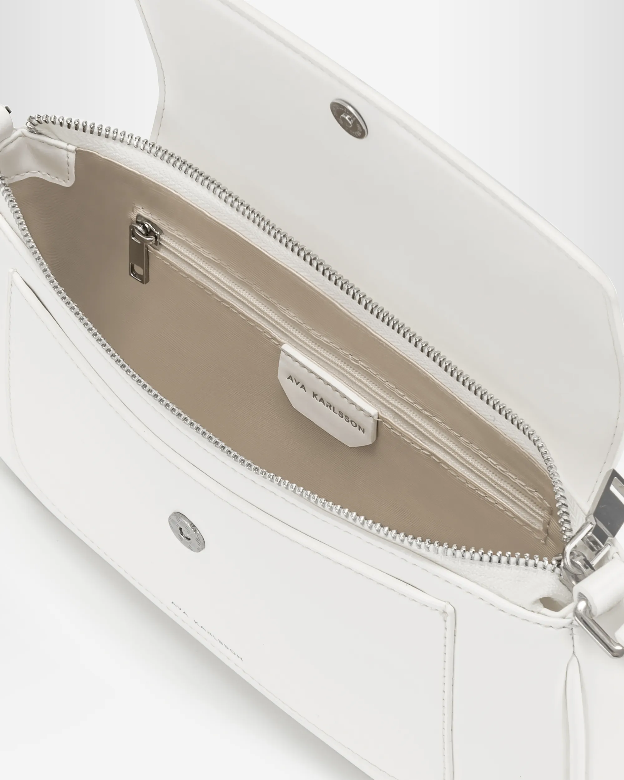 Alisa Shoulder Bag - White