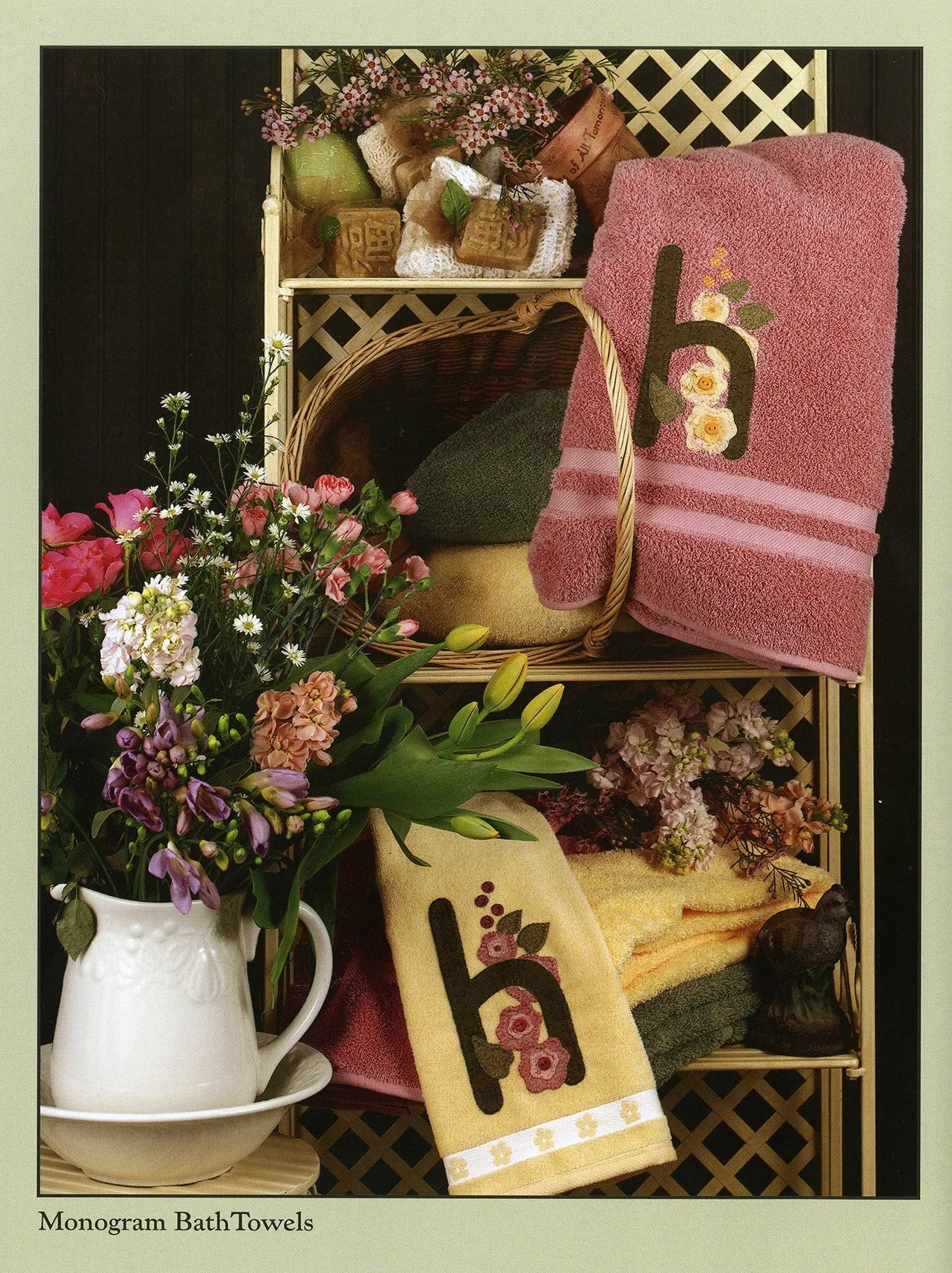 Alphabet Garden Quilt Book by Art to Heart #516B by Nancy Halvorsen
