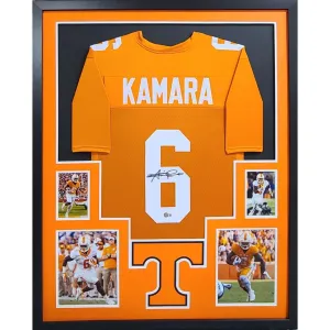 Alvin Kamara Autographed Signed Framed Tennessee Jersey BECKETT