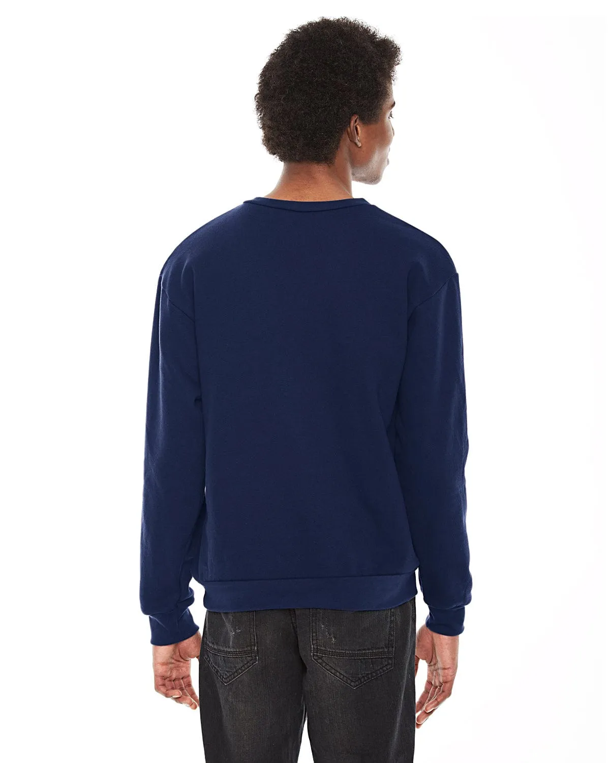 American Apparel Unisex Flex Fleece Drop Shoulder Pullover Crewneck