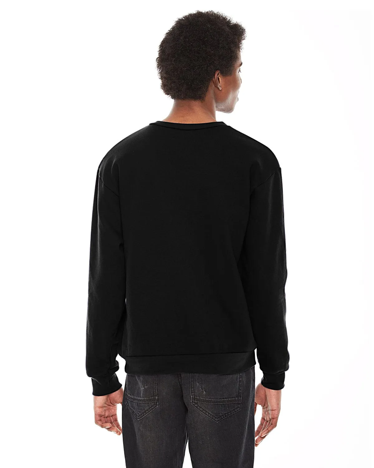 American Apparel Unisex Flex Fleece Drop Shoulder Pullover Crewneck