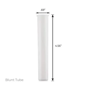 American Made Blunt Tube 116mm CR Certified - White - (1000 Count)