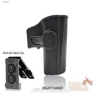 Amomax Holster for Shadow 2  with  Molle & Belt Clip - Black