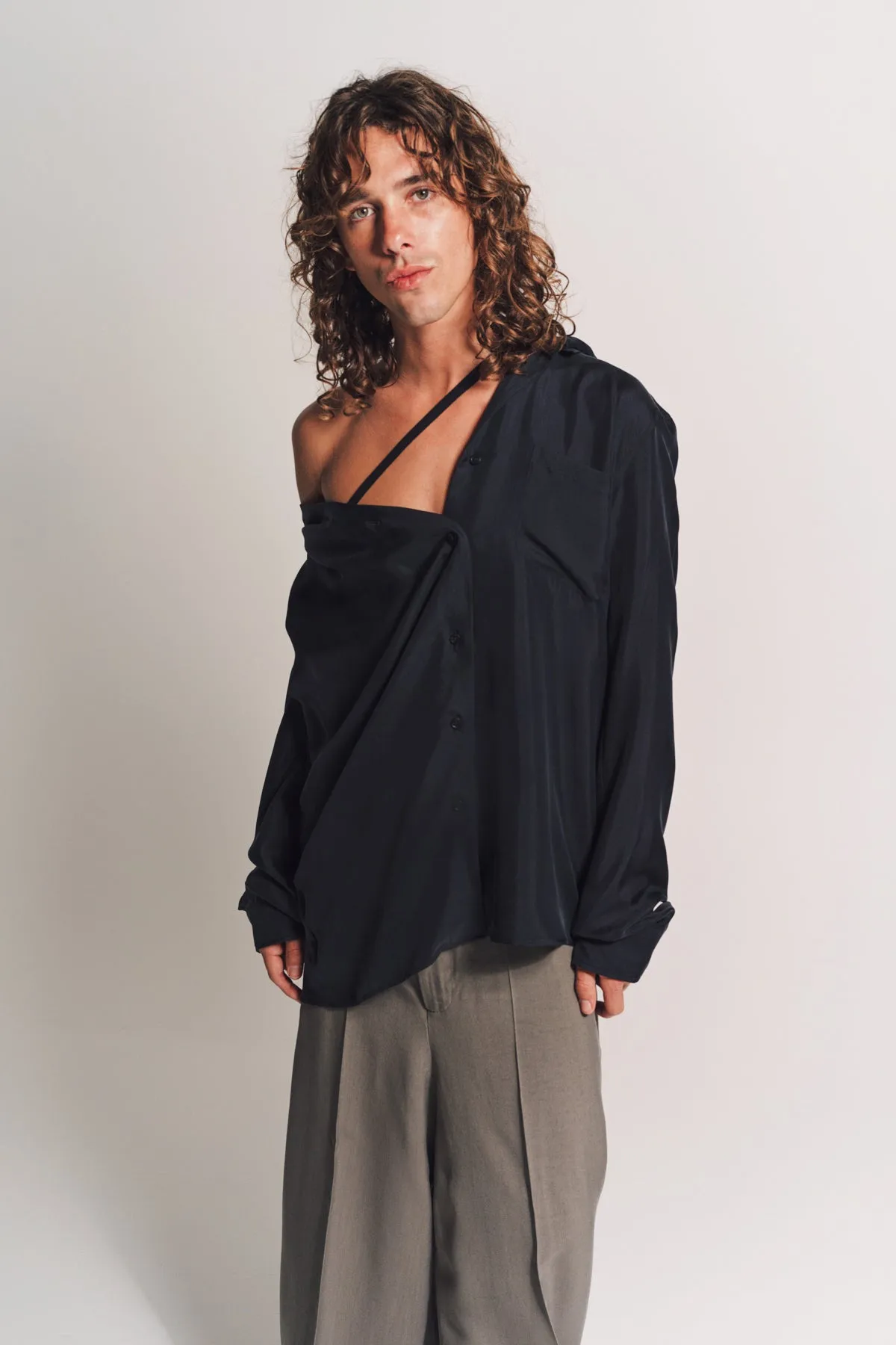 ANN DEMEULEMEESTER | AMATUS DROPPED SHOULDER SHIRT
