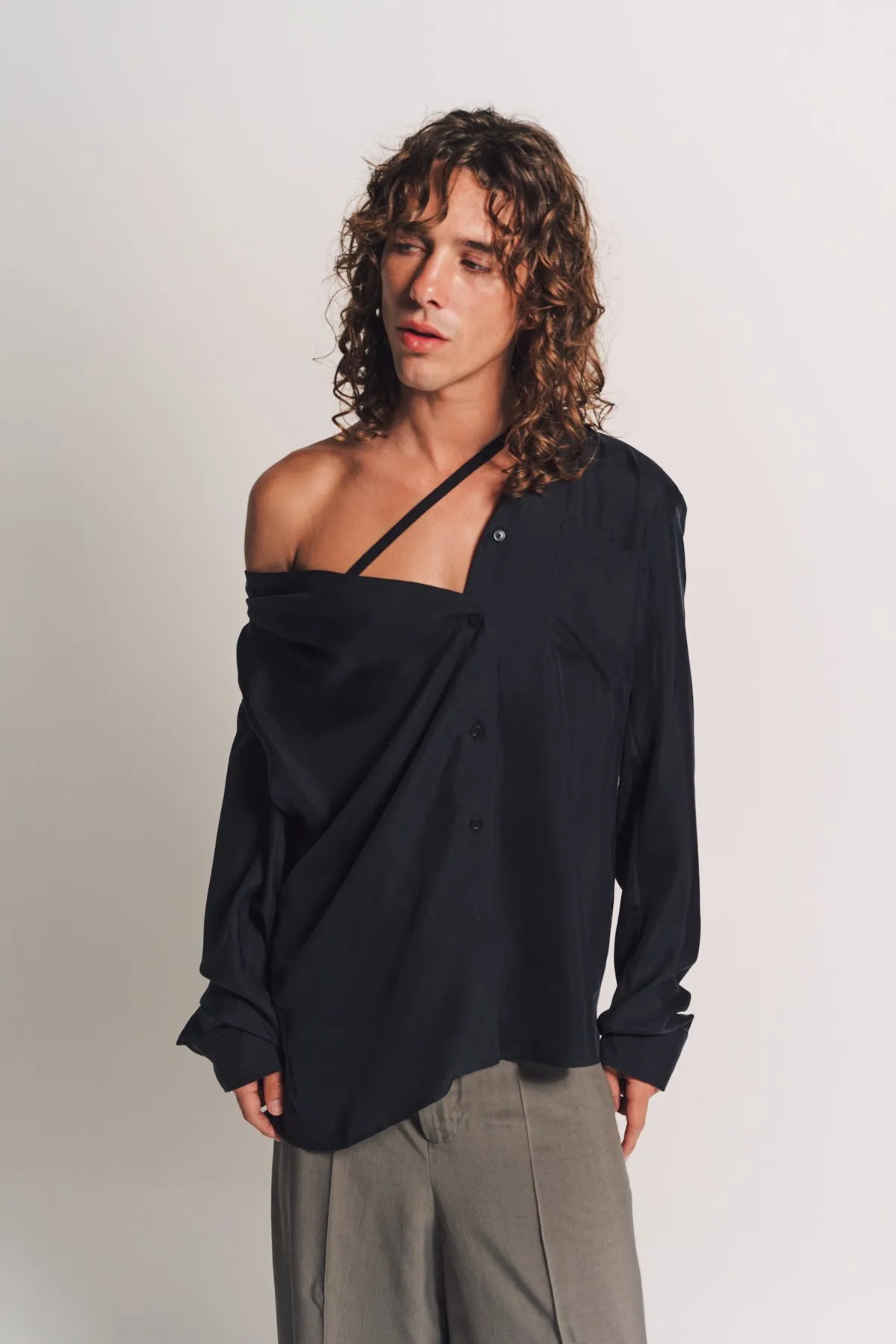 ANN DEMEULEMEESTER | AMATUS DROPPED SHOULDER SHIRT