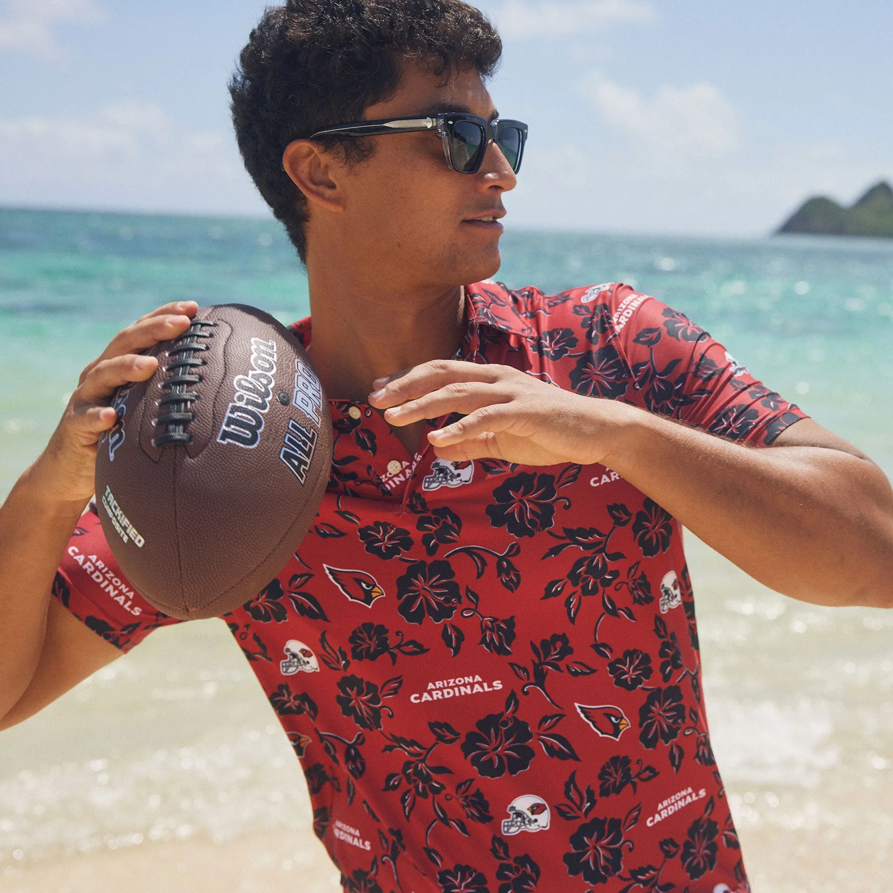 ARIZONA CARDINALS PUA PERFORMANCE POLO