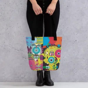 As Above So Below - LEBO X DALEK - Lebo Tote bag