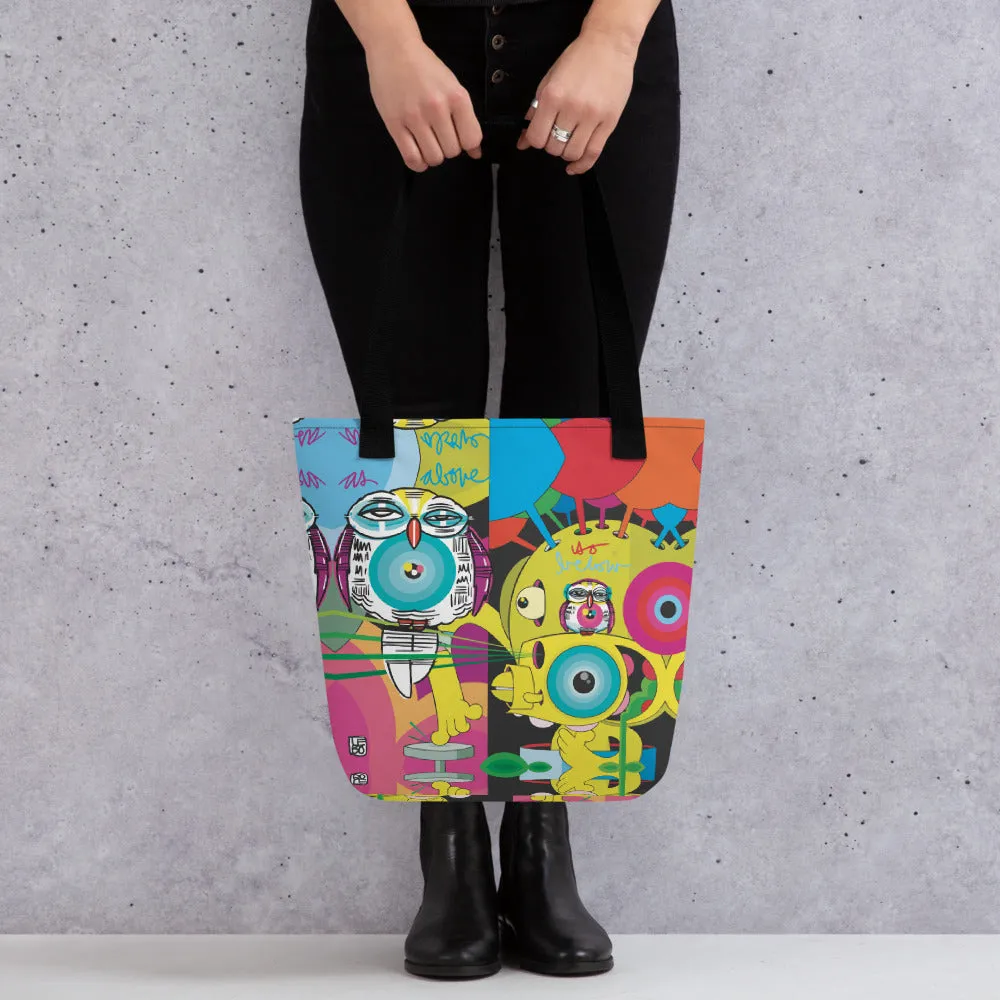 As Above So Below - LEBO X DALEK - Lebo Tote bag