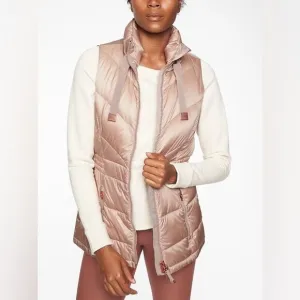 Athleta Banner Peak Down Vest in Nouveau Rose, SZ XS