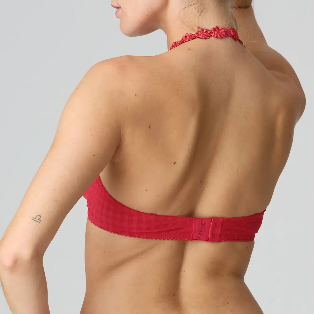 Avero Non Padded Full Cup Seamless Bra In Scarlet - Marie Jo