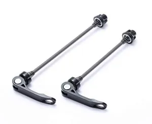 AXLE TWIN REAR SKEWER ALLOY SIL/BLK