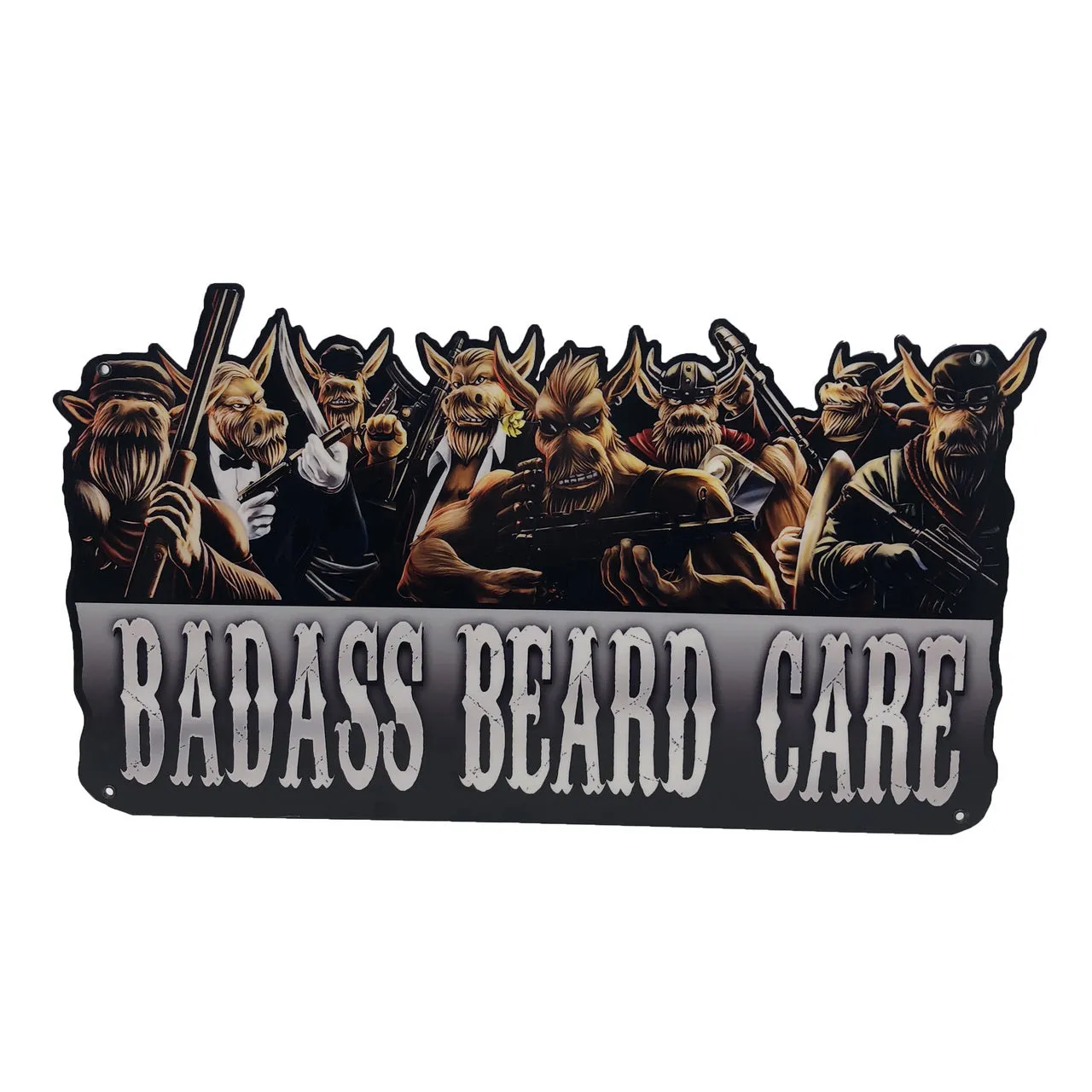 Badass Garage Sign - Cutout Version