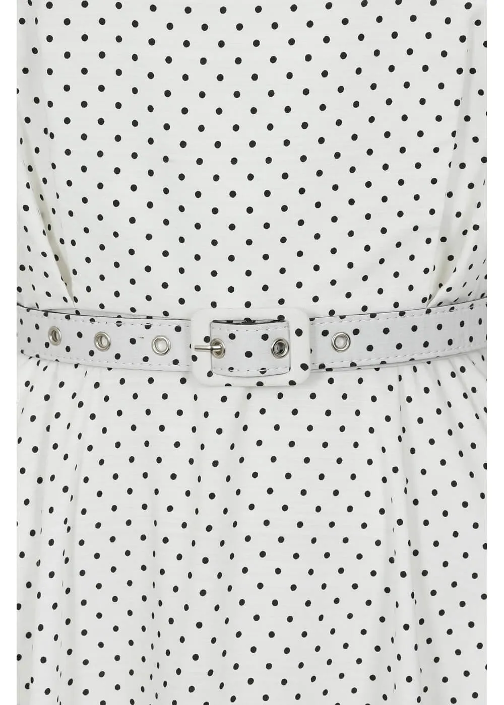 Banned Danny Sweet Spot Polkadot 40's Dress White