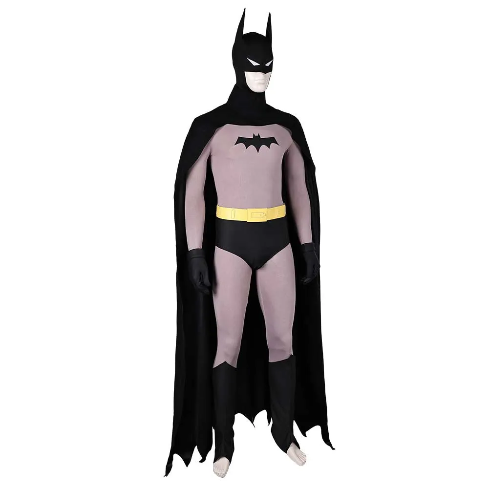 Batman Bruce Wayne Jumpsuit Cosplay Costume Outfits Halloween Carnival Suit
