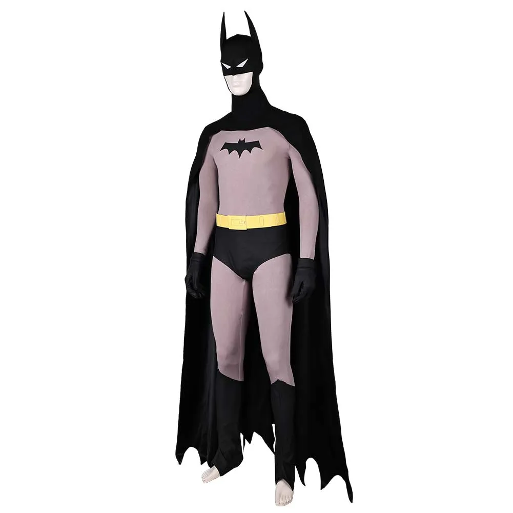Batman Bruce Wayne Jumpsuit Cosplay Costume Outfits Halloween Carnival Suit