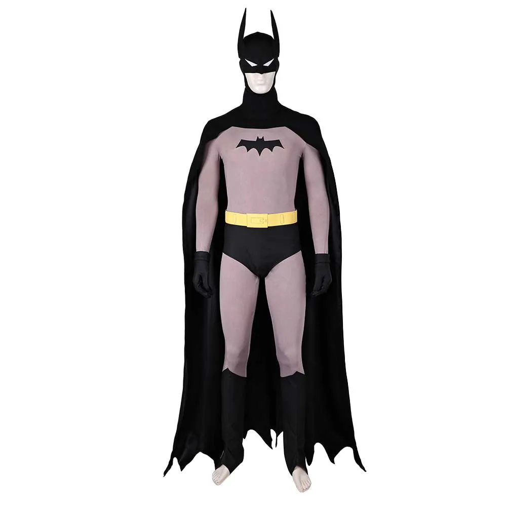 Batman Bruce Wayne Jumpsuit Cosplay Costume Outfits Halloween Carnival Suit