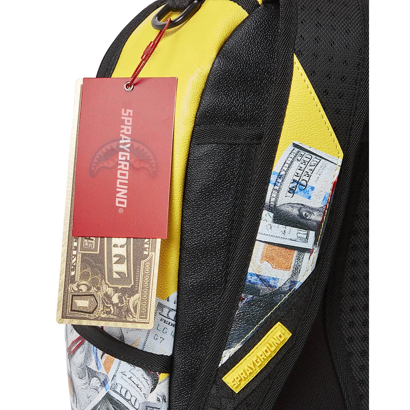 Batoh Sprayground New Money Stacks DLXV Backpack žltý