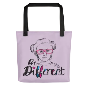 Be Different (Esperanza - Raising Dion) Pink Tote Bag