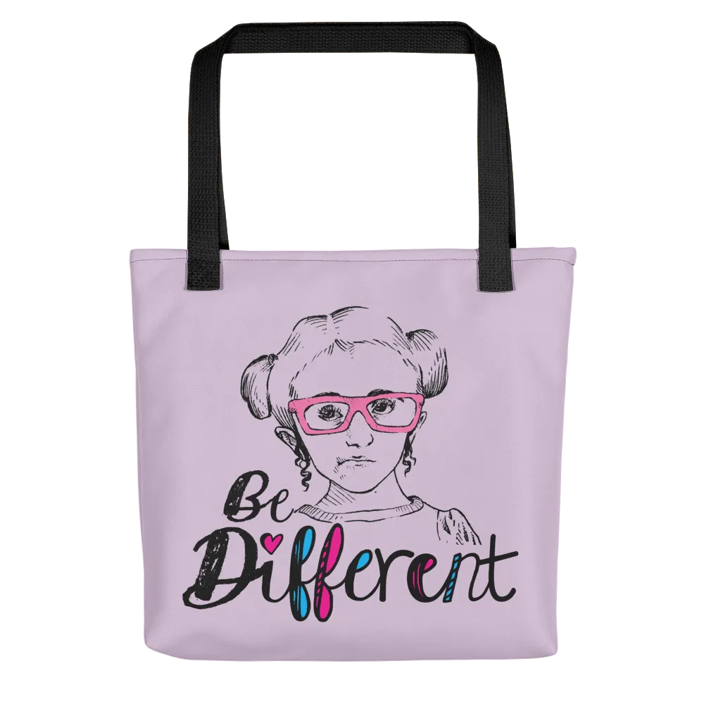 Be Different (Esperanza - Raising Dion) Pink Tote Bag