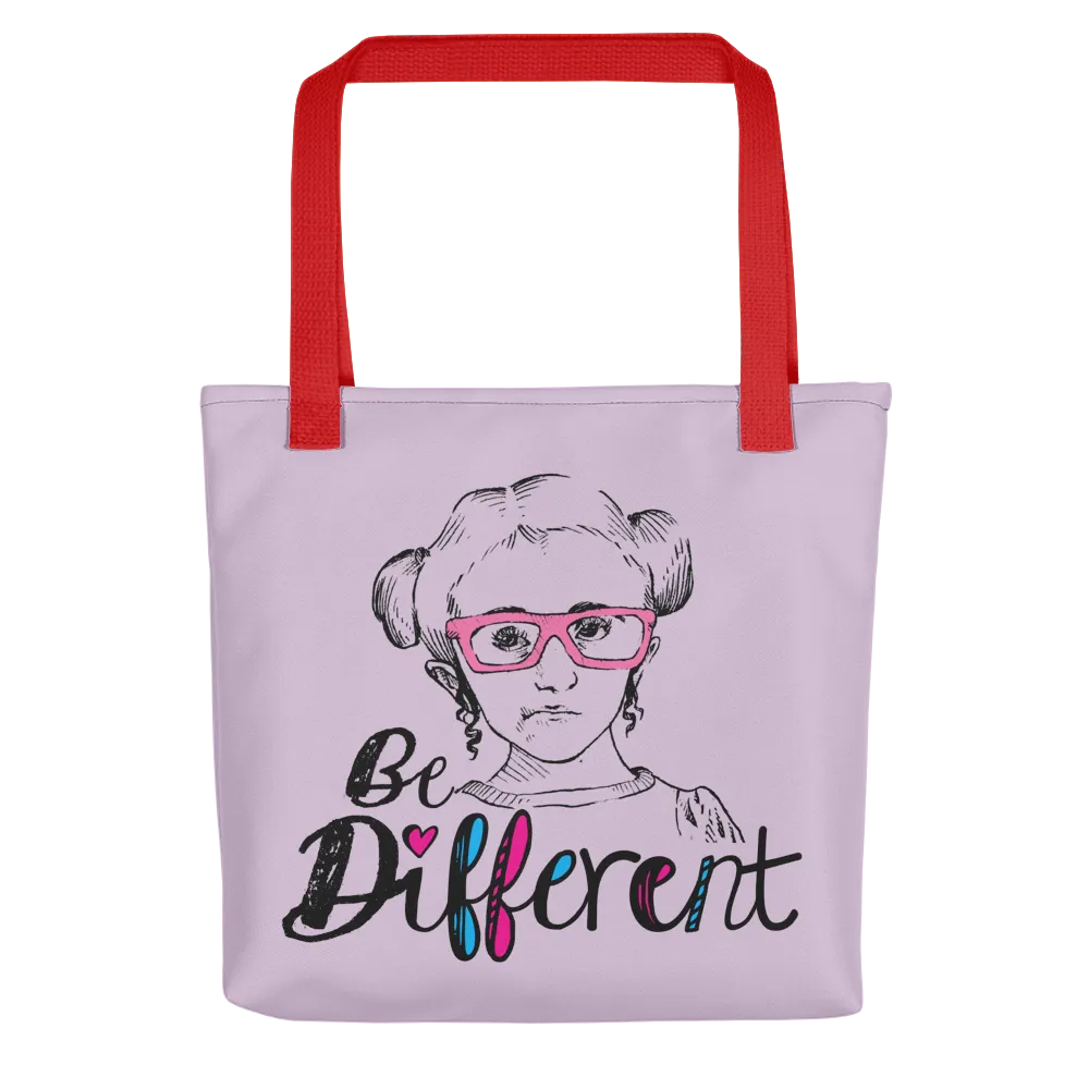 Be Different (Esperanza - Raising Dion) Pink Tote Bag